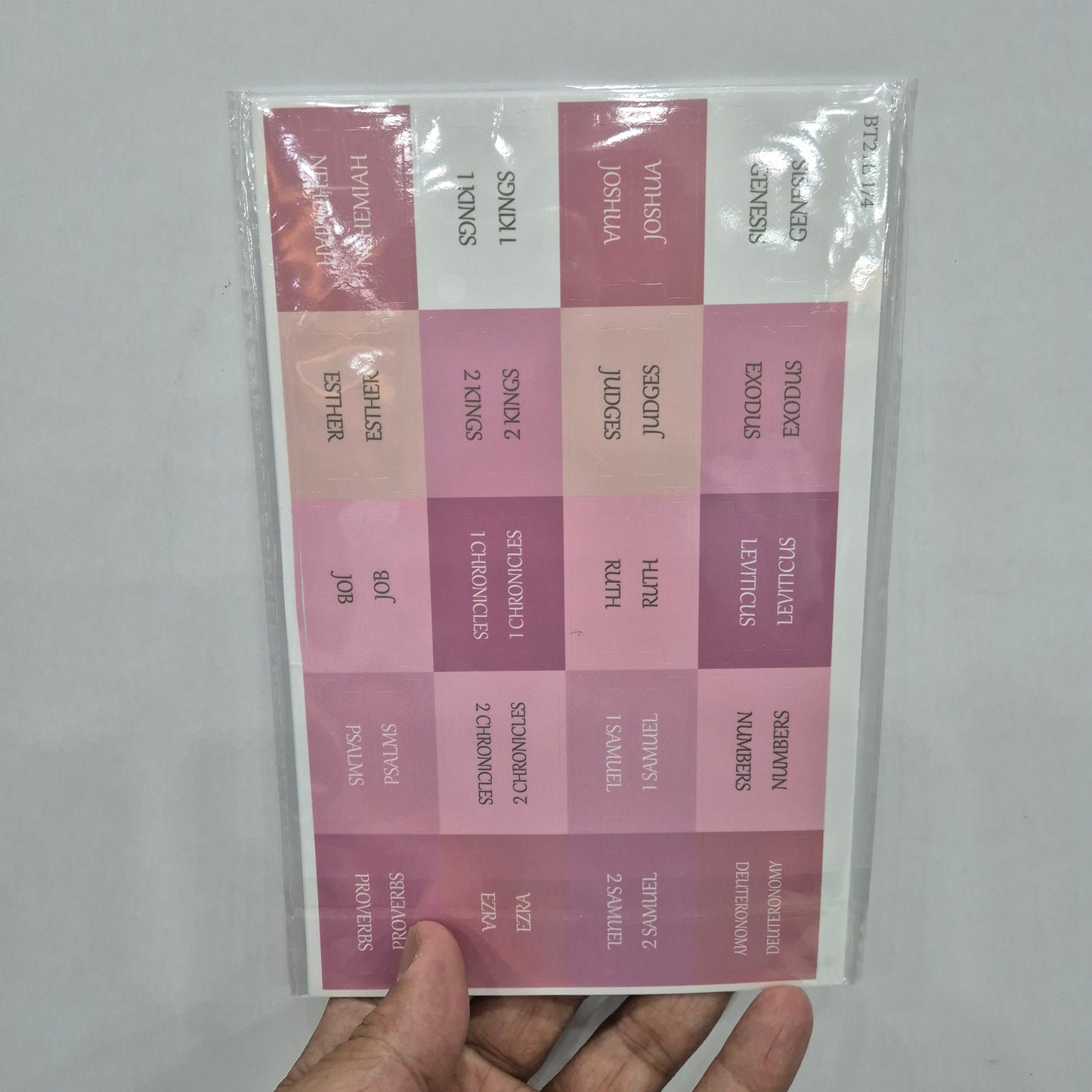 Laminated Bible Tabs