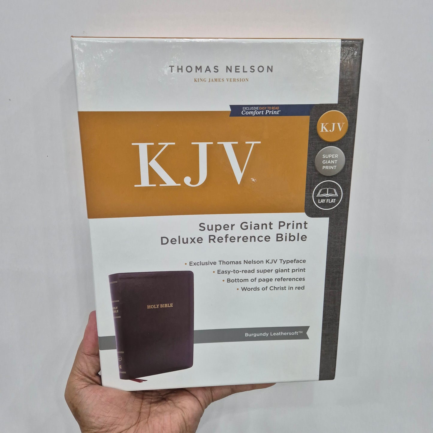 KJV Super Giant Print Deluxe Reference Bible