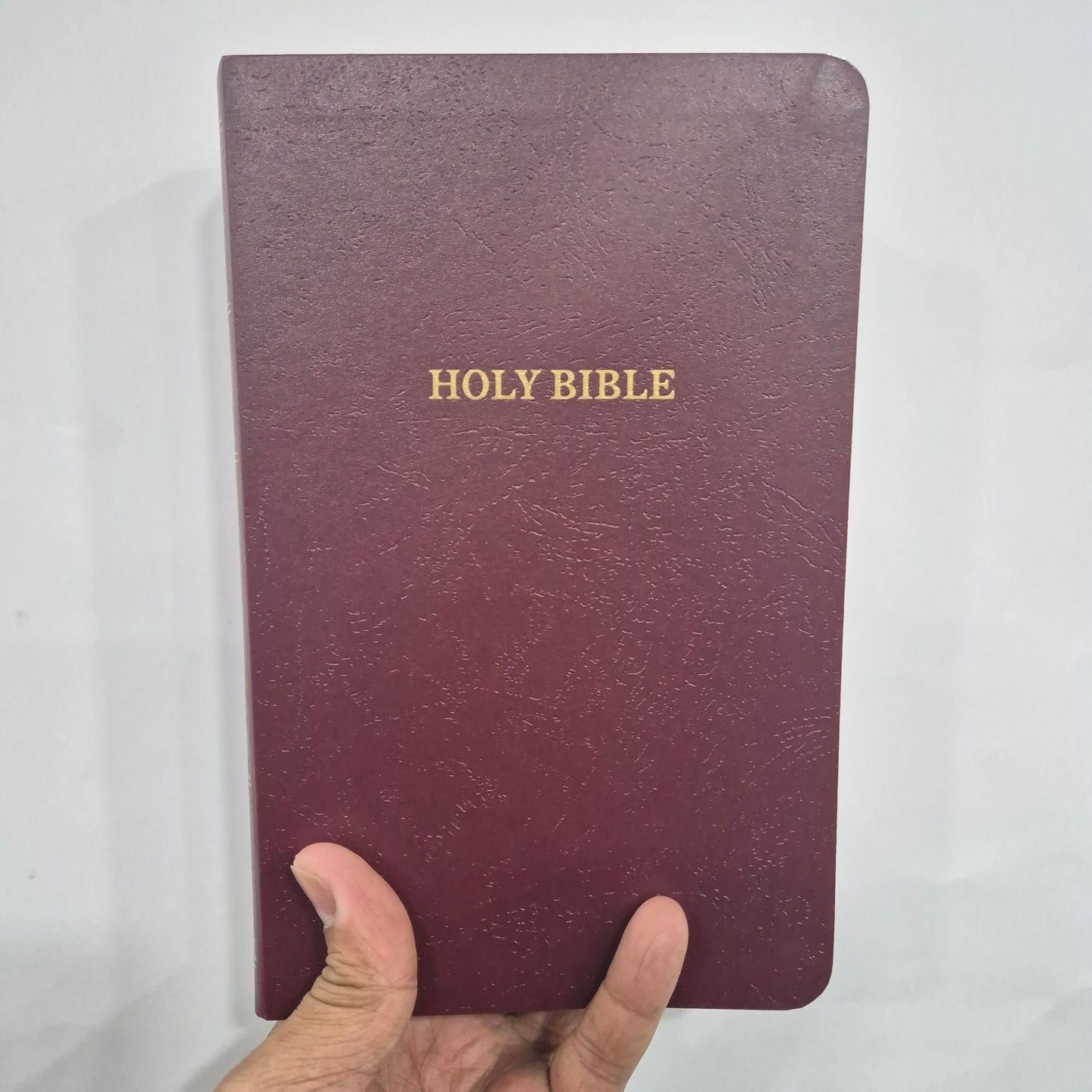KJV Holy Bible by Thomas Nelson, Personal Size, Giant Print, Reference Bible