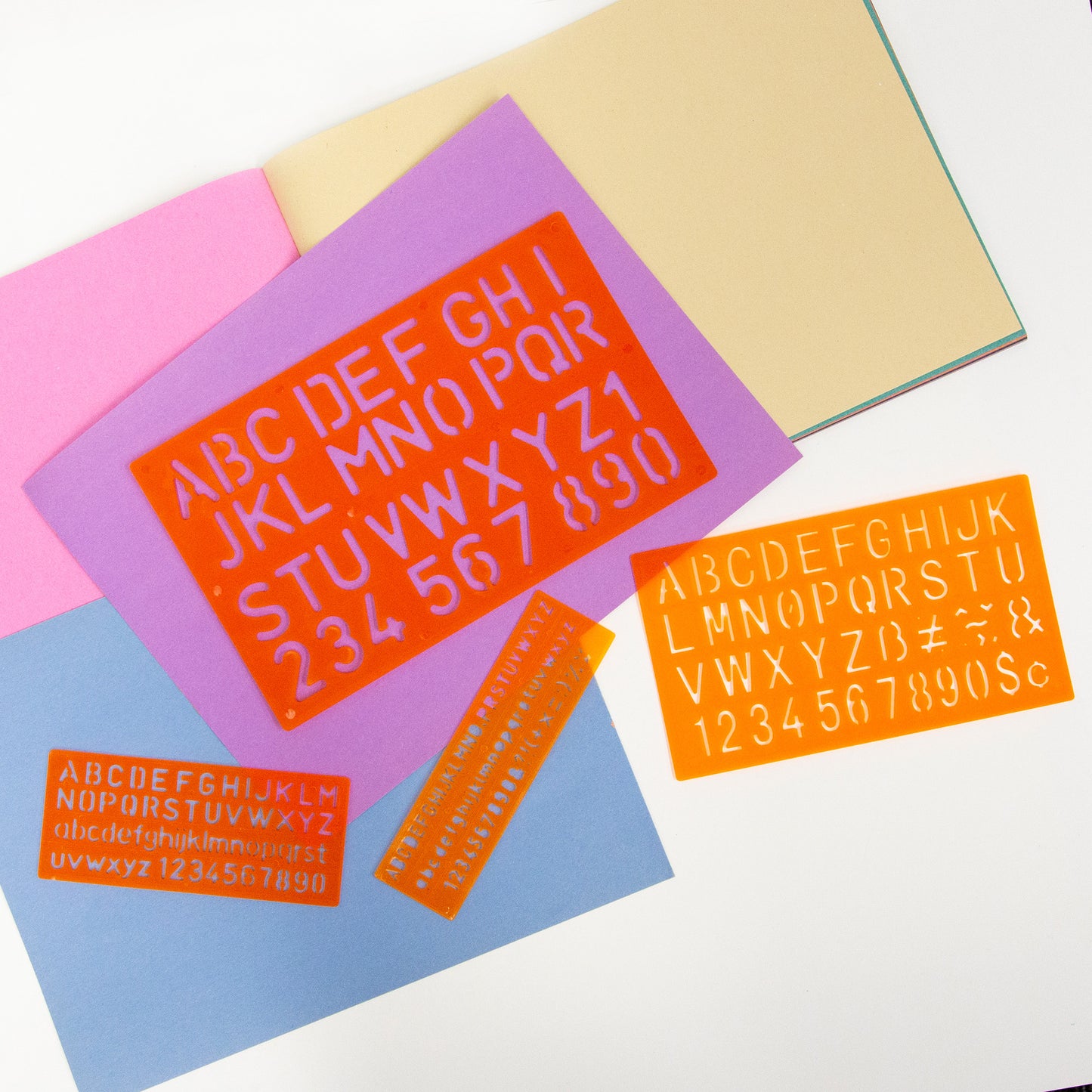 Bazic Stencil Sets - 4 Stencils