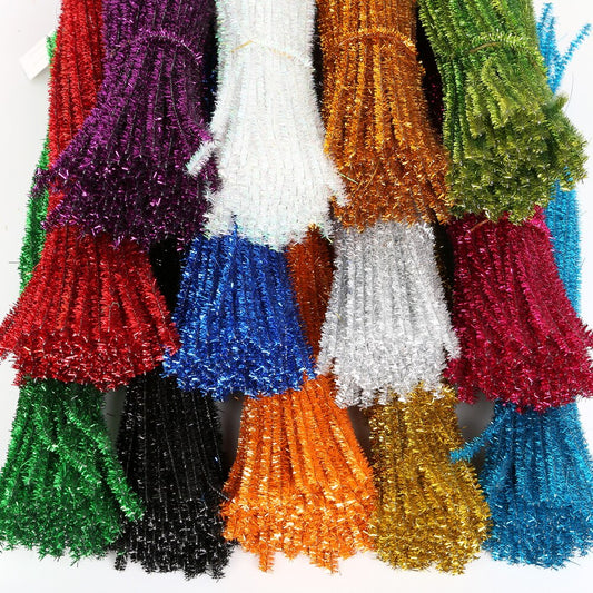 Creative Crafters Metallic Chenille Stems - 30 Pcs