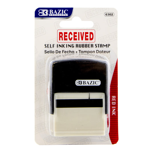 Bazic Self Inking Stamp - Received