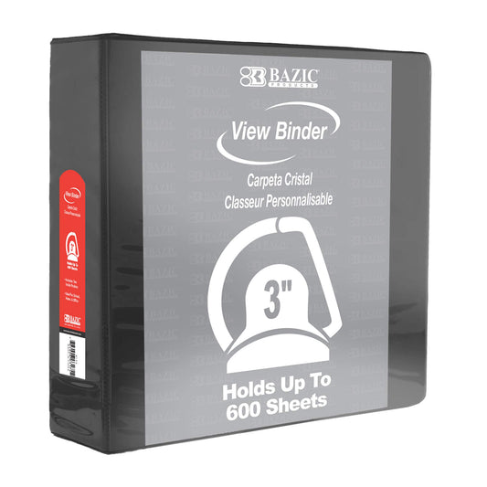 Bazic 3" View Binder