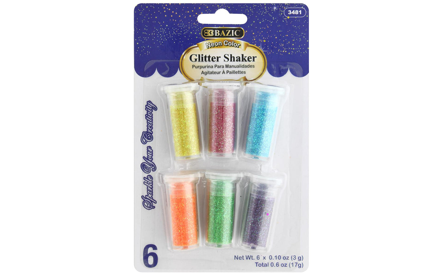 Bazic Glitter Shaker