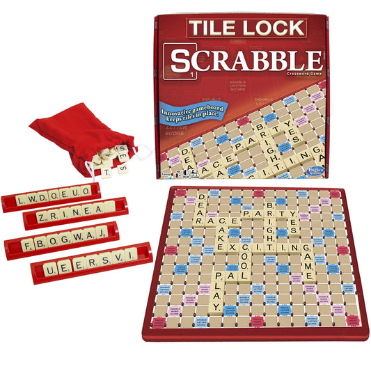 Hasbro Gaming Tile Lock Scrabble