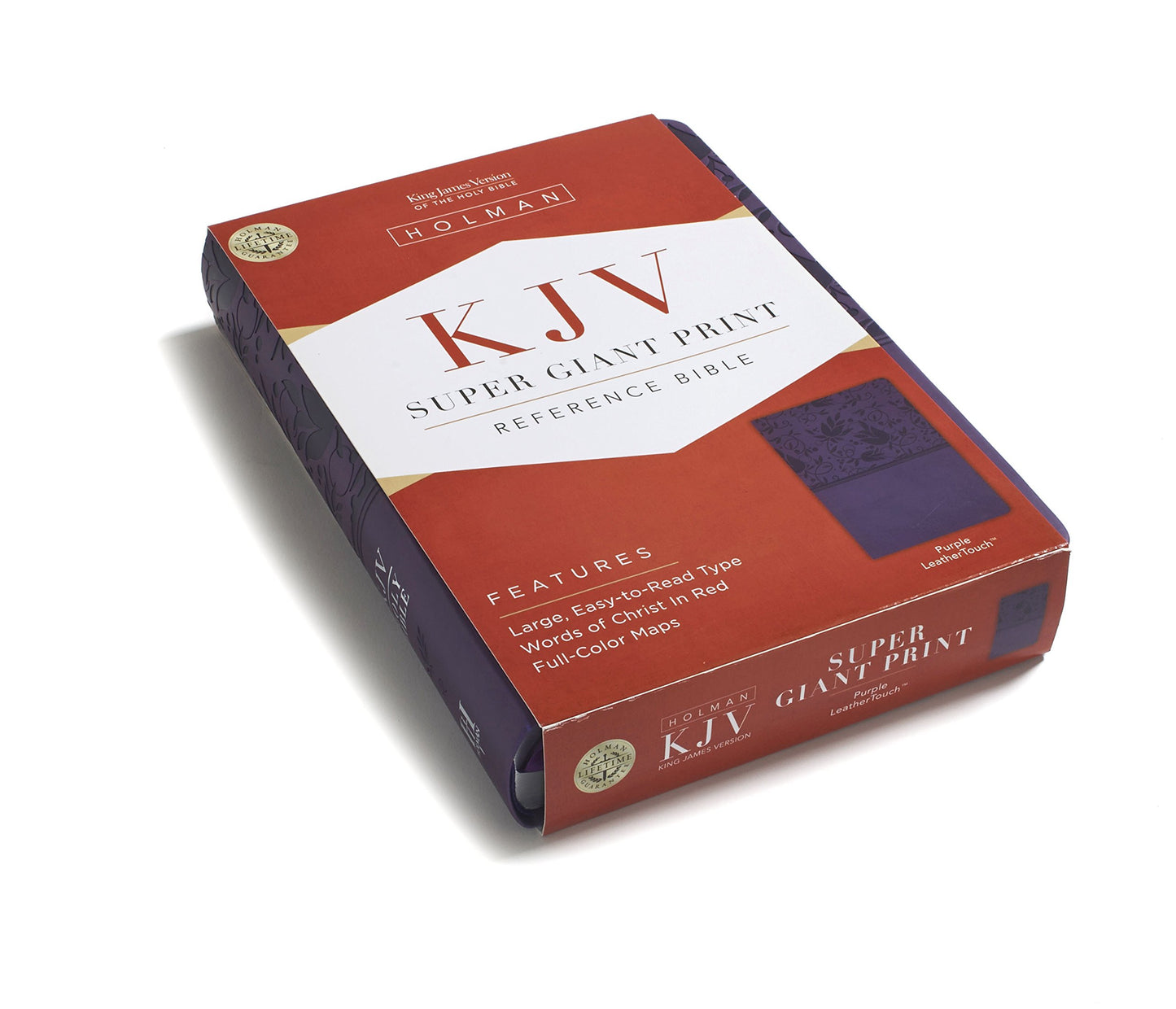 Holman KJV - Super Giant Print Reference Bible - Purple