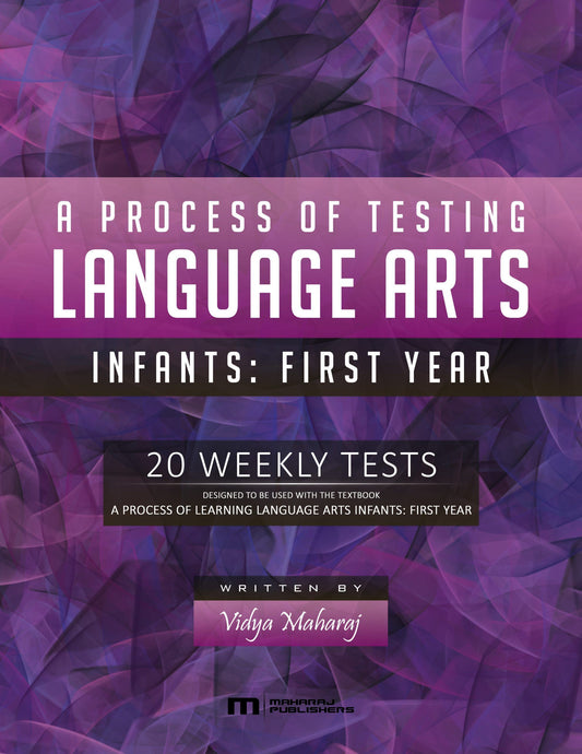 A Process of Testing Language Arts Infants 1, Primary School Books - Shock 'N' Stock