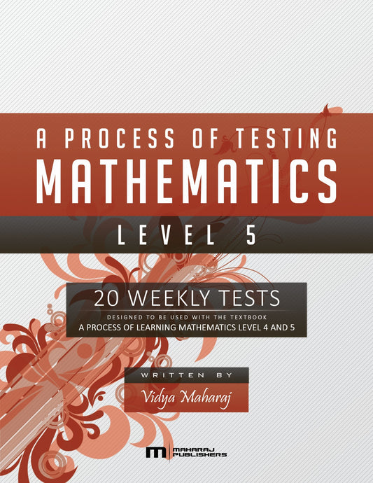 A Process of Testing Mathematics Level 5, Primary School Books - Shock 'N' Stock