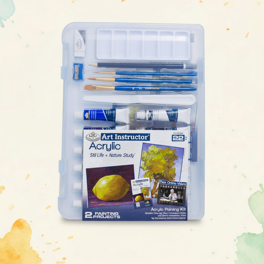 Royal Langnickel Art Instructor Acrylic Set 22pcs