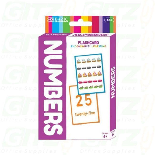 Bazic FlashCard (Numbers), Learning Tools - Shock 'N' Stock