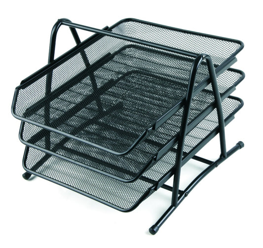 Comix Metal Mesh File Tray - 3 Tray