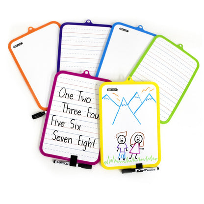 Bazic Dry Erase Learning Board, 7.4" x 10.3"