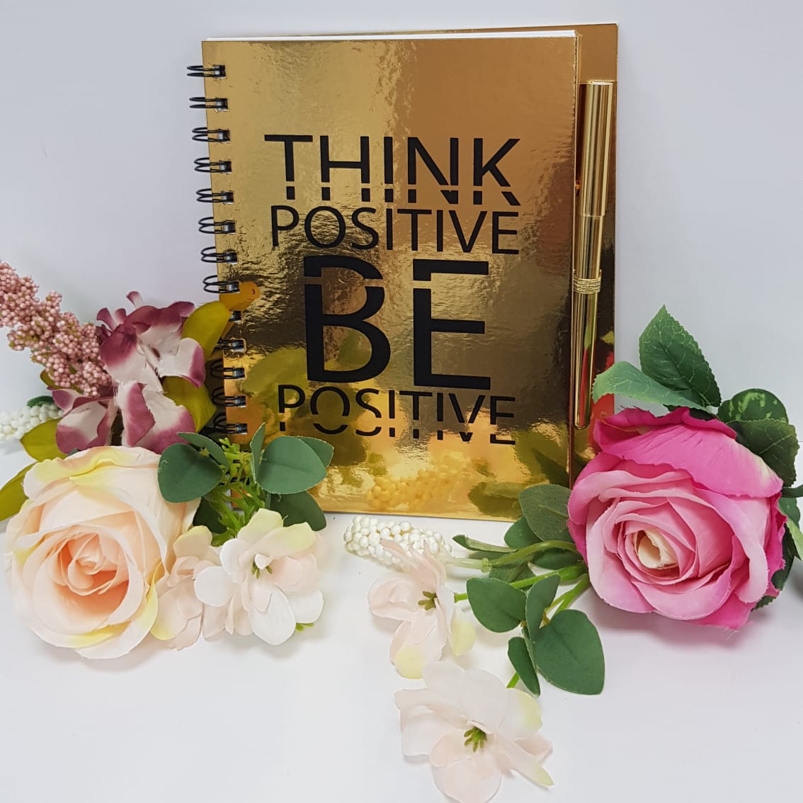 Think Positive Be Positive Journal, Journals - Shock 'N' Stock