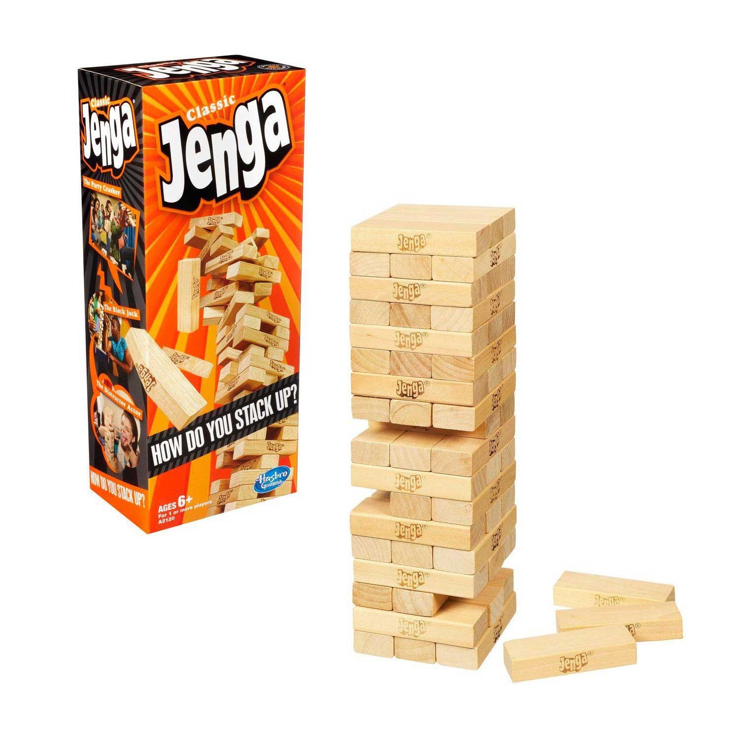 Hasbro Gaming Classic Jenga (Original)