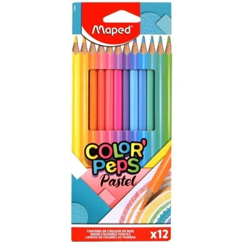Maped Color'Peps Pastel 12's