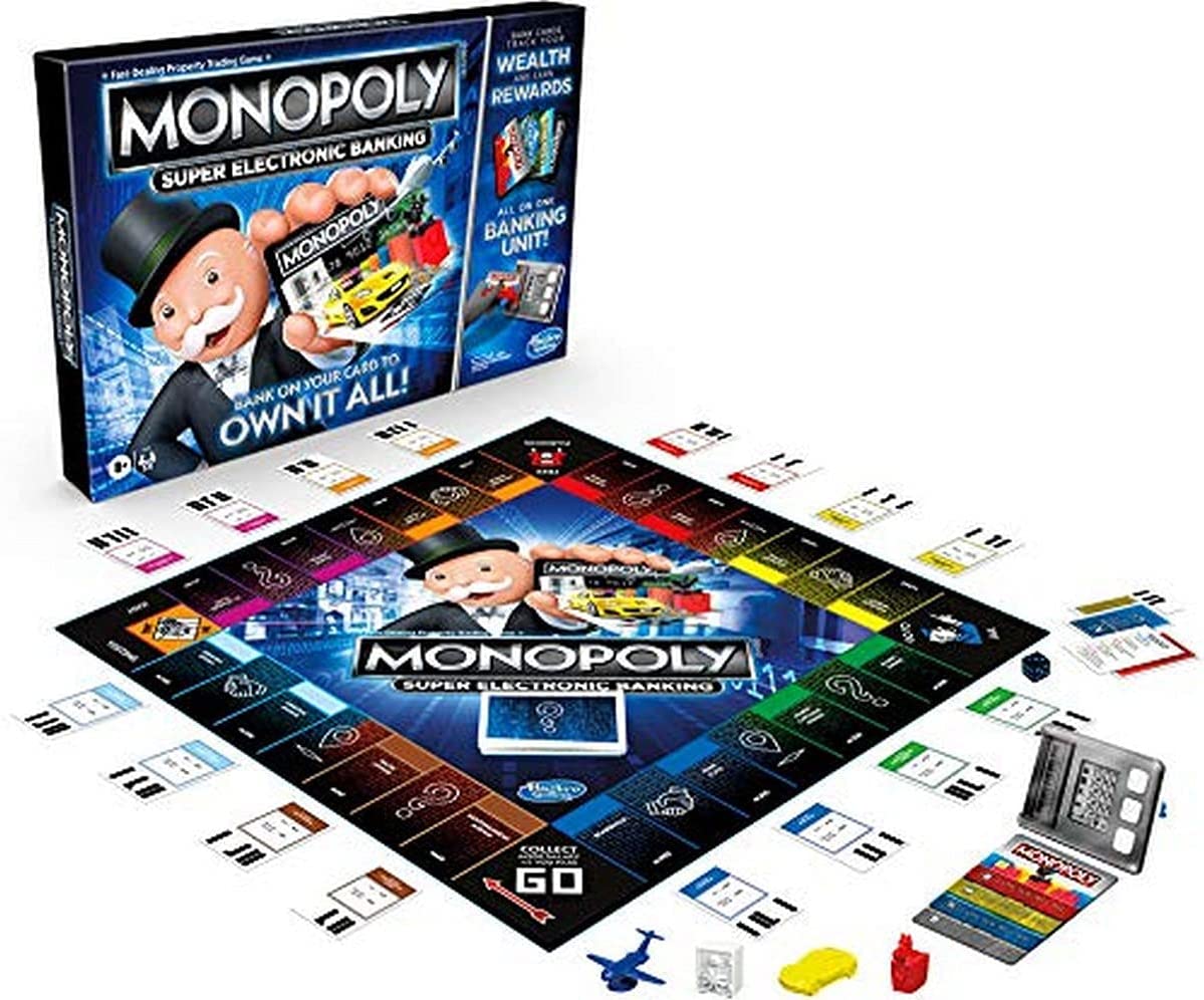 Hasbro Gaming Monopoly Super Electronic Banking (Original)