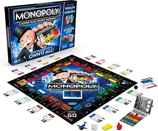 Hasbro Gaming Monopoly Super Electronic Banking (Original)