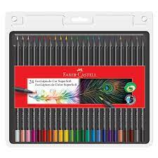 Faber-Castell 24 SuperSoft Color Pencils