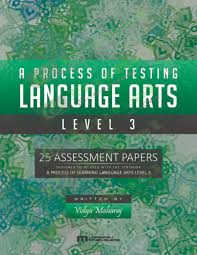 A Process of Testing Language Arts Level 3, Primary School Books - Shock 'N' Stock