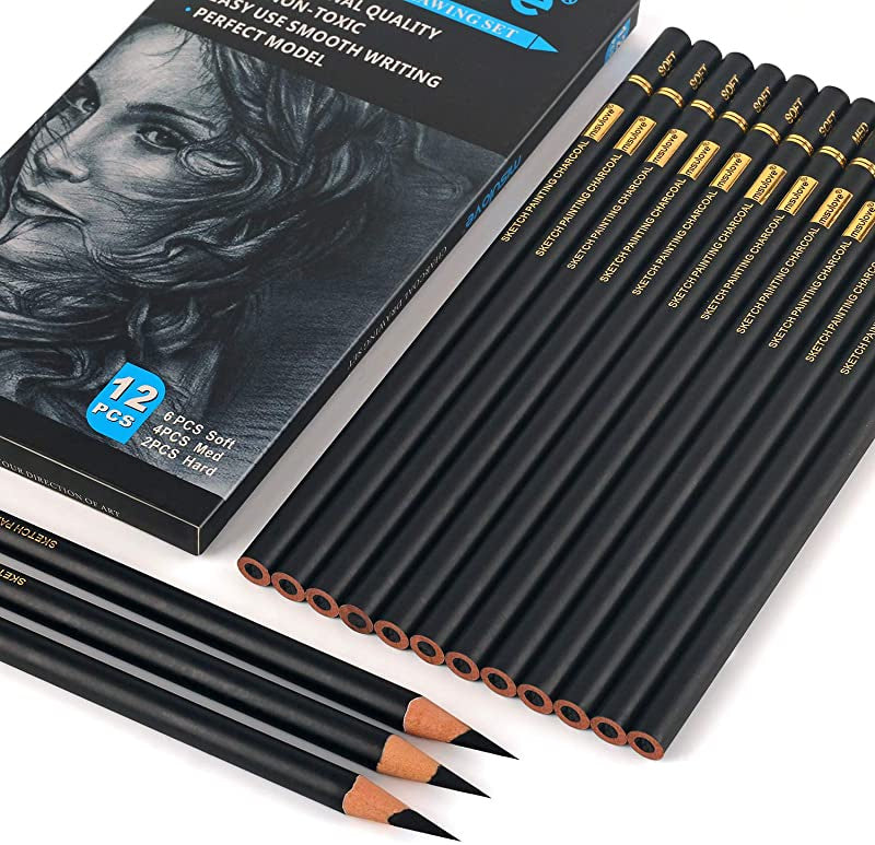 Misulove Charcoal Drawing Set