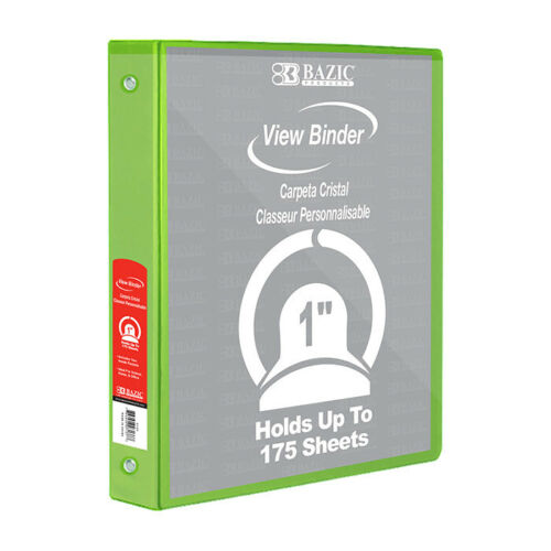 Bazic View Binder - 1"