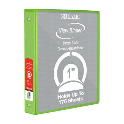 Bazic View Binder - 1"