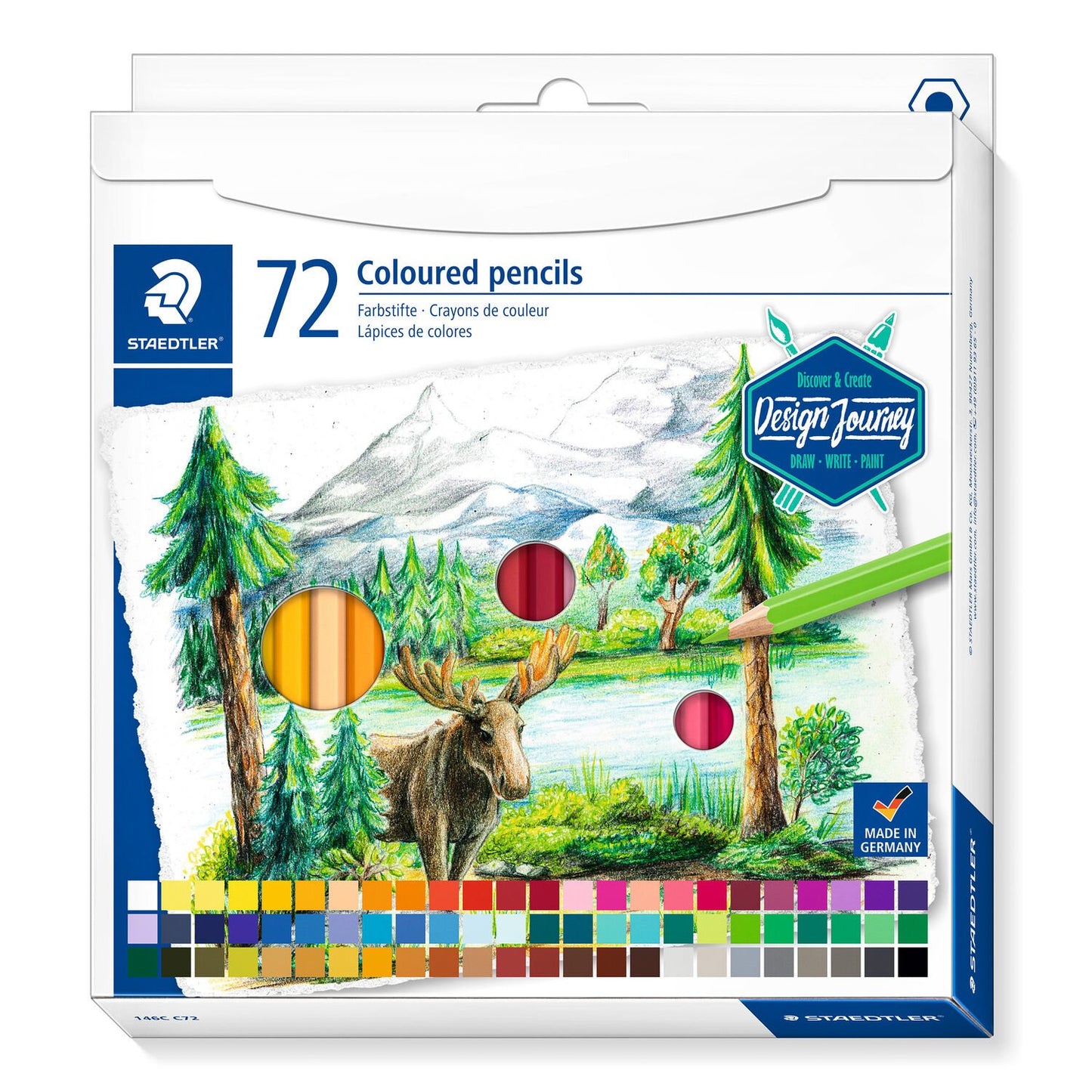 Staedtler Coloured Pencils 72's