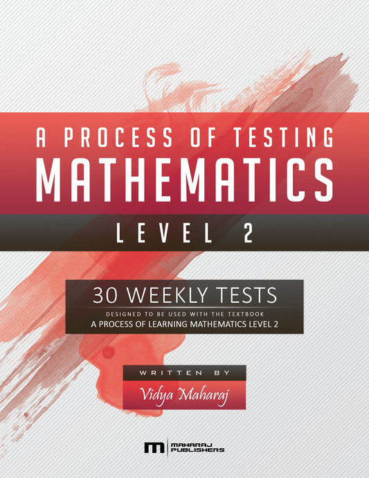 A Process of Testing Mathematics Level 2, Primary School Books - Shock 'N' Stock