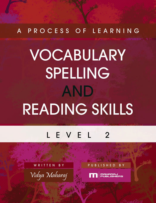 A Process Of Learning Vocabulary Spelling And Reading Skills Level 2, Primary School Books - Shock 'N' Stock