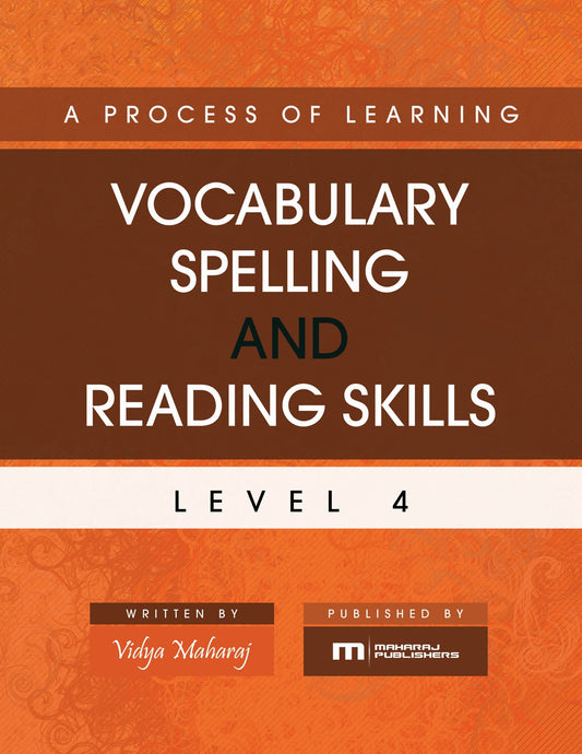 A Process Of Learning Vocabulary Spelling And Reading Skills Level 4, Primary School Books - Shock 'N' Stock